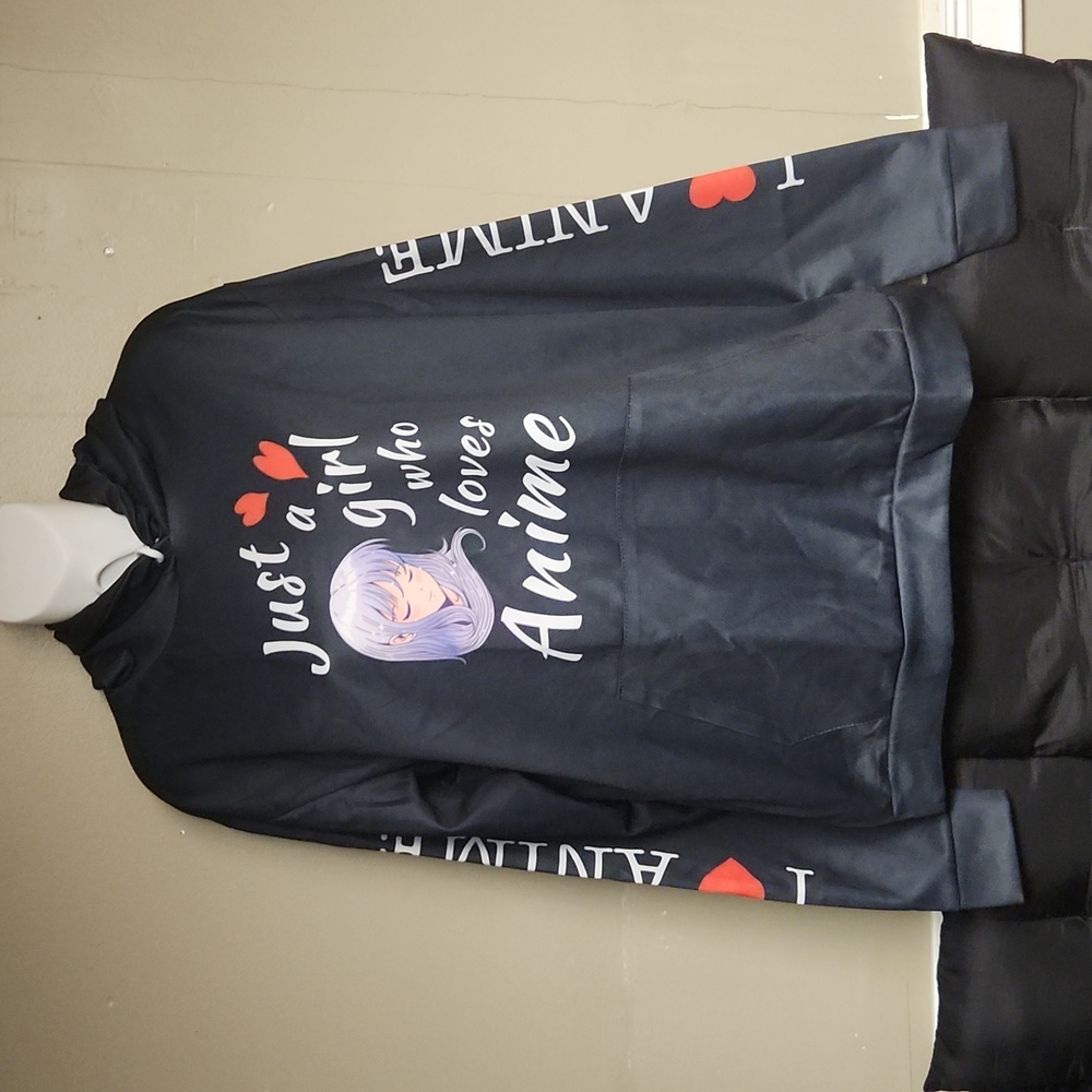 I love Anime Hoodie XL